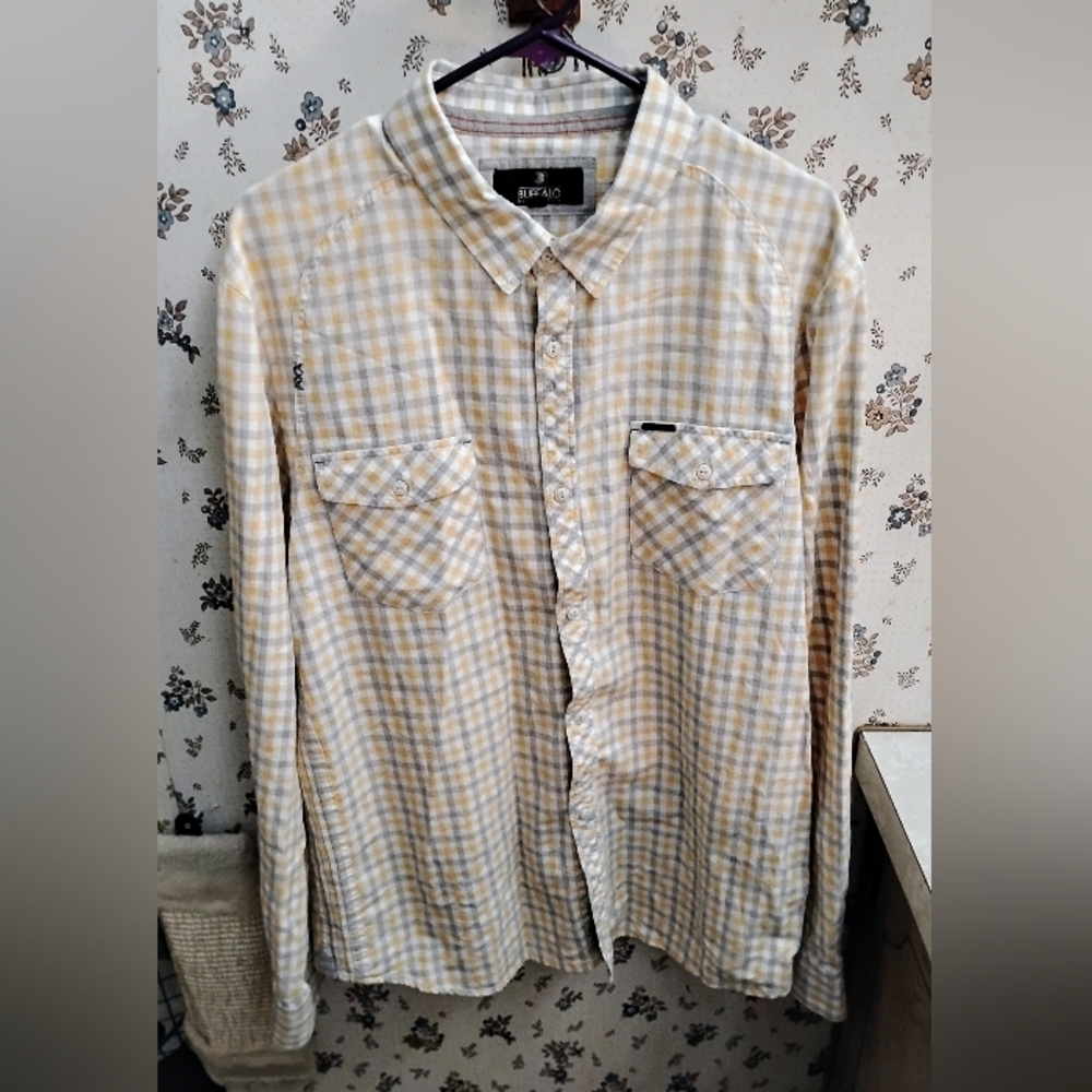 Men's Buffalo David Bitton Shirt Size XXL